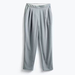 Ministry of Supply | Swift Drape Pant - Light Grey - Size 12